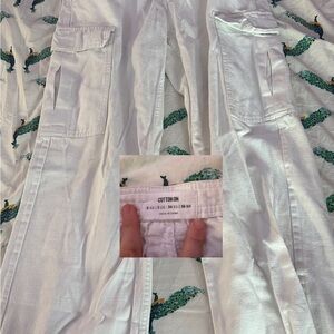 Cotton On White Cargo Pants